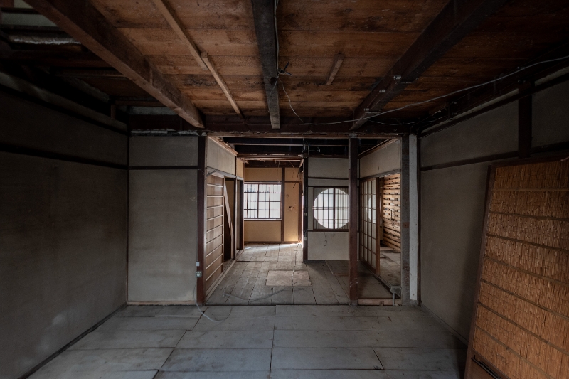 Machiya in Ukyō, Kyoto
