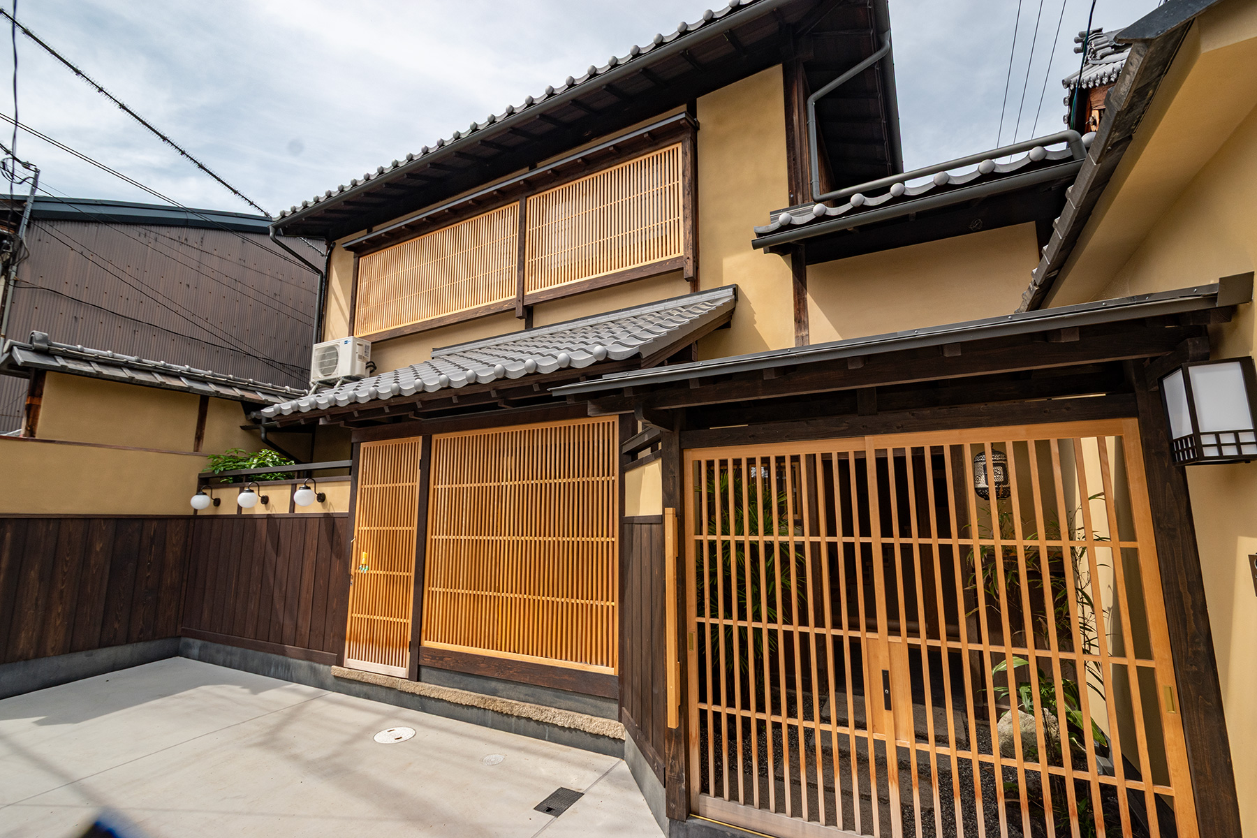 Machiya à Nakagyō, Kyoto