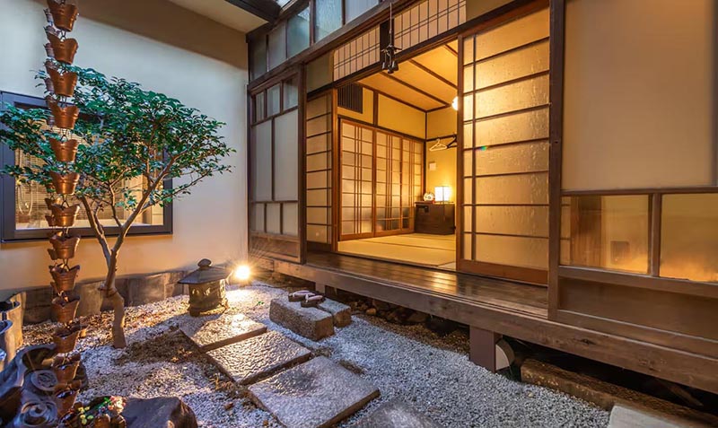 Machiya à Nakagyō, Kyoto